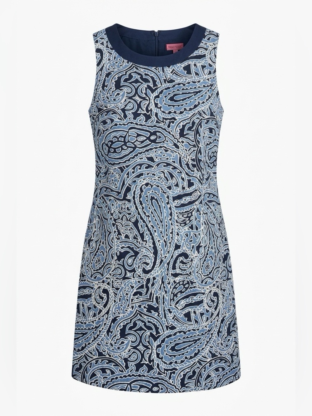 Vineyards Vines blue paisley and ropes dress - size 4